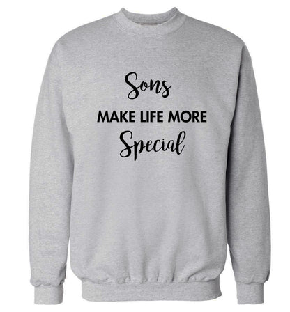 Daughters make life more special Adult's unisex grey Sweater 2XL