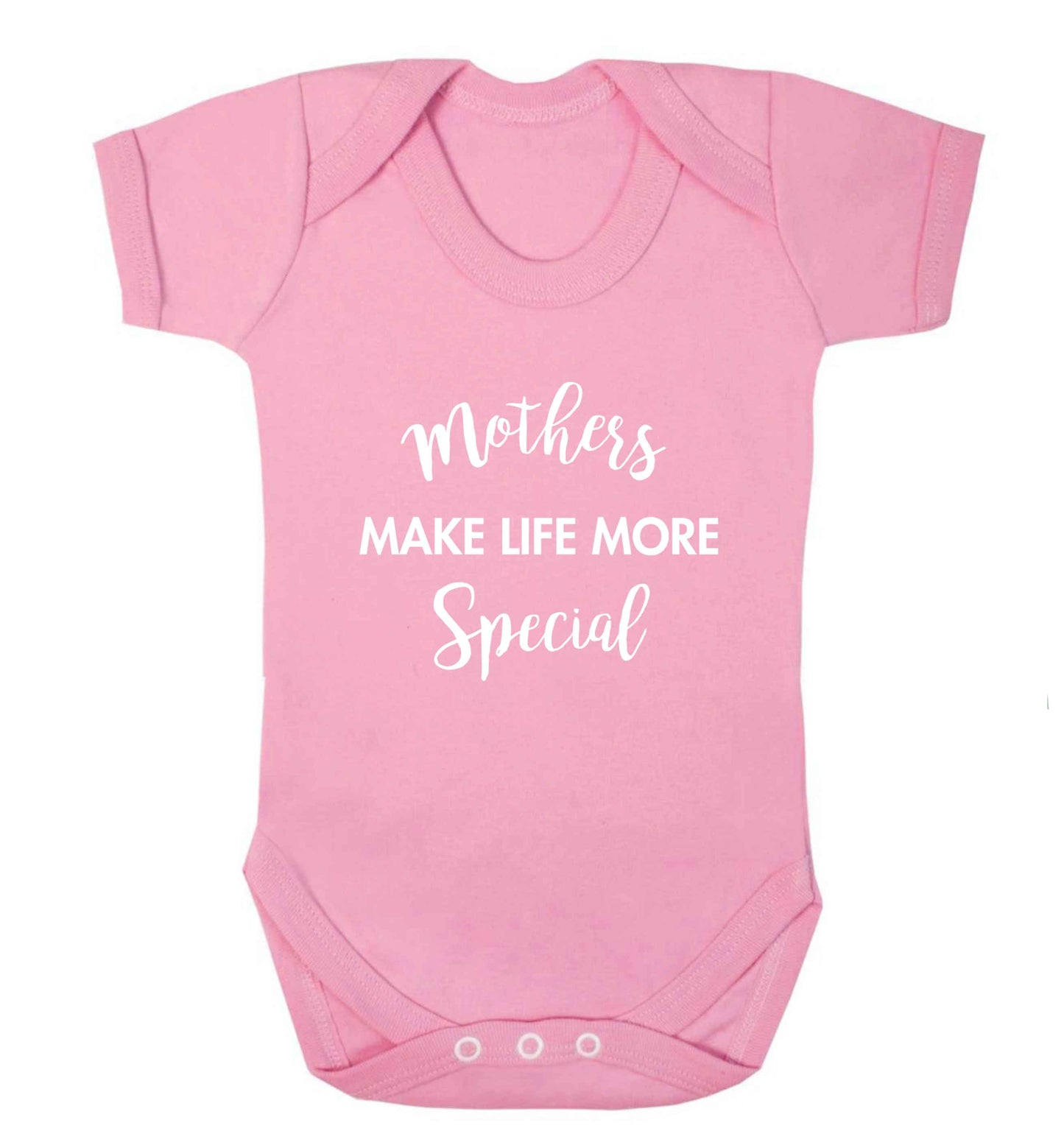 Mother's make life more special baby vest pale pink 18-24 months