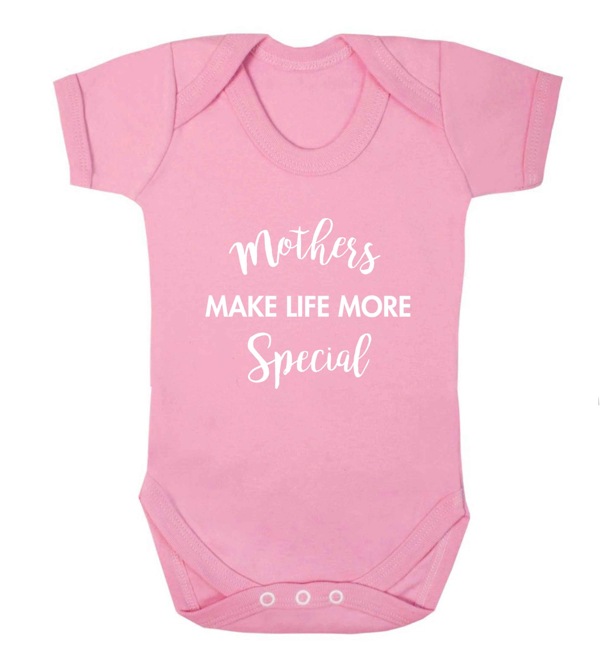 Mother's make life more special baby vest pale pink 18-24 months