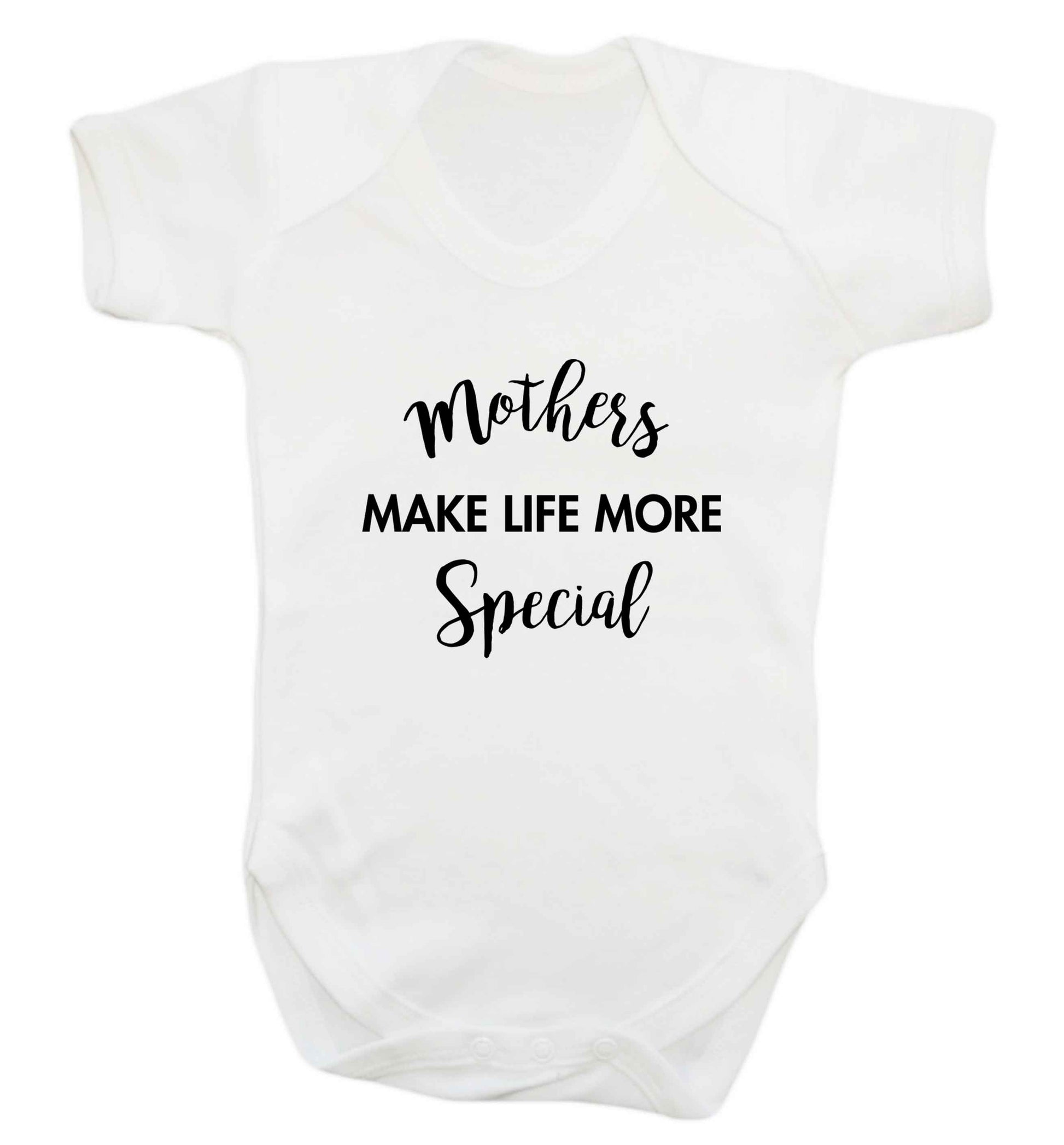 Mother's make life more special baby vest white 18-24 months