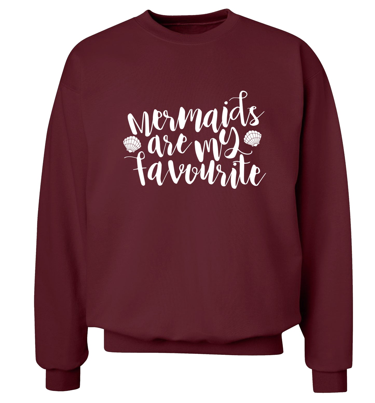 Mermaids are my favourite Adult's unisex maroon Sweater 2XL