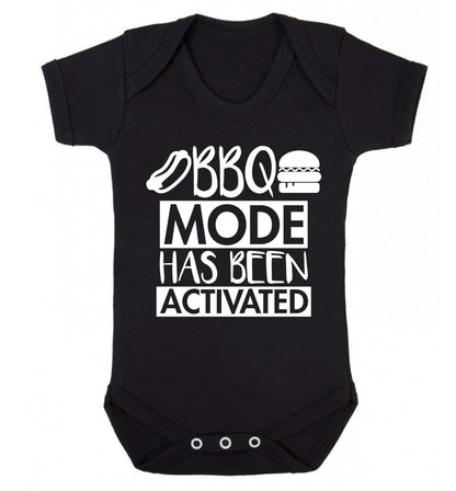 Bbq mode has been activated Baby Vest black 18-24 months