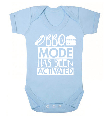 Bbq mode has been activated Baby Vest pale blue 18-24 months