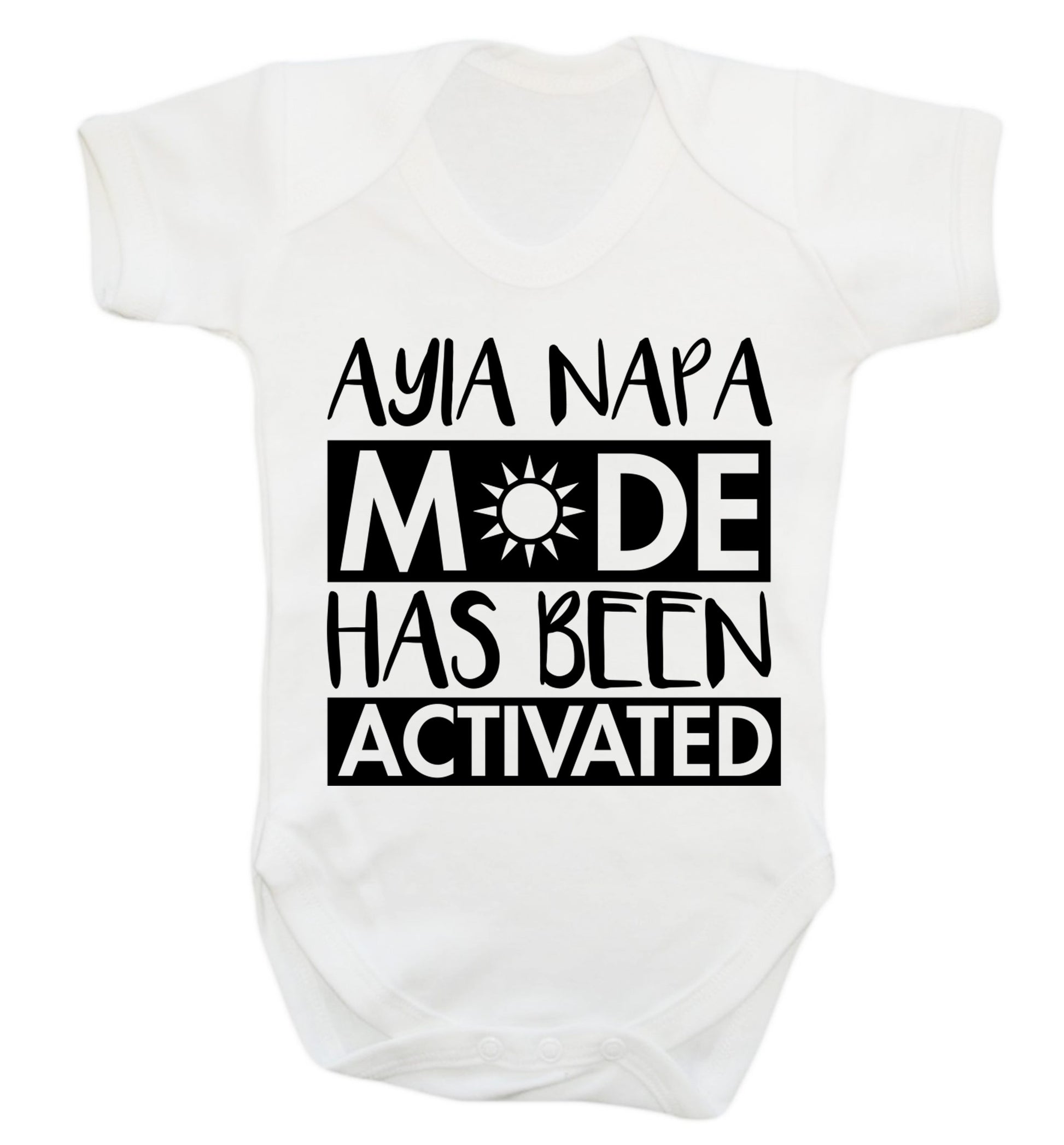 Aiya Napa mode has been activated Baby Vest white 18-24 months