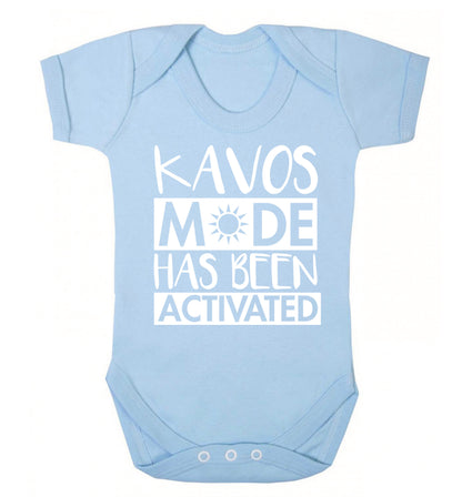 Kavos mode has been activated Baby Vest pale blue 18-24 months