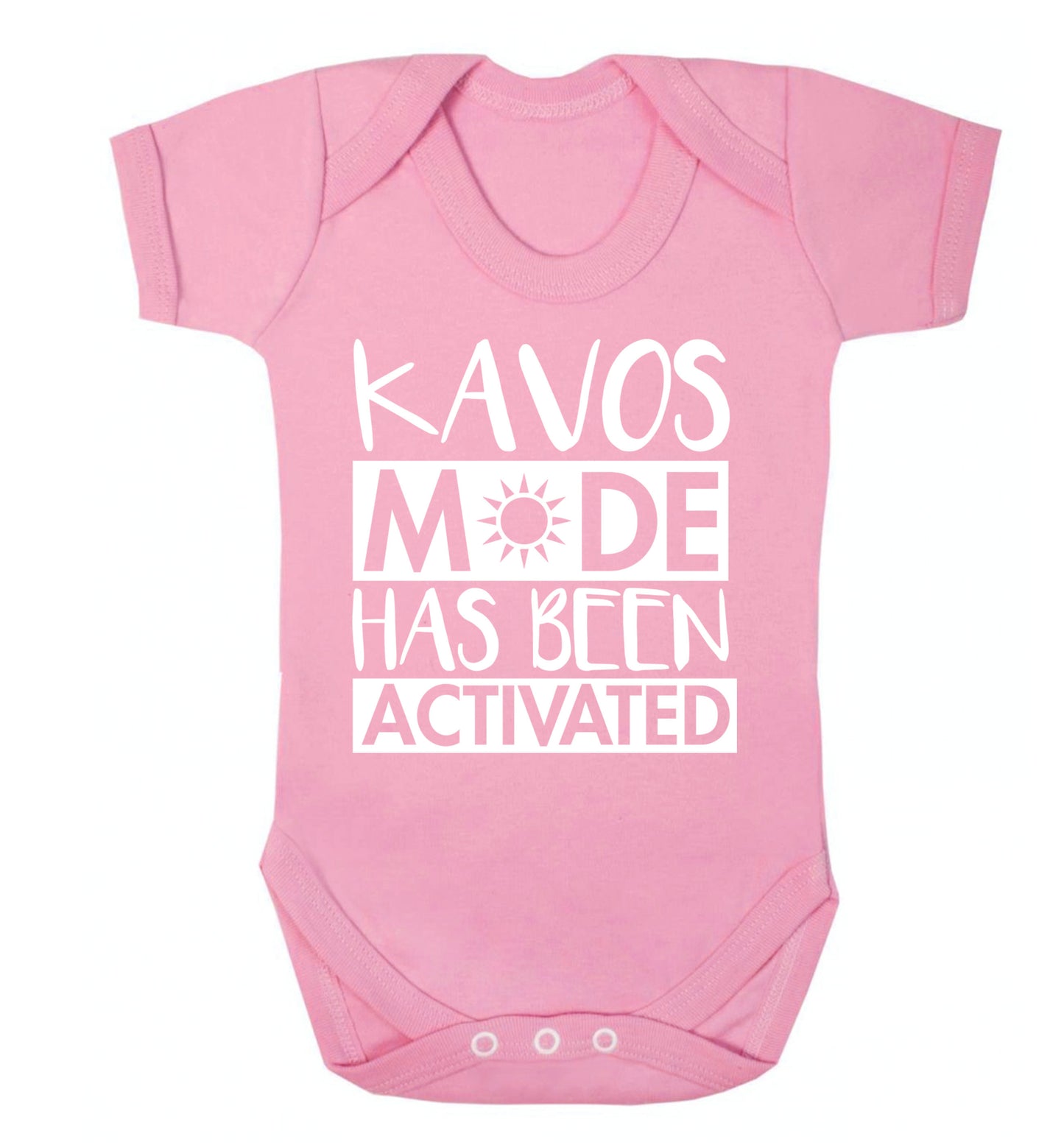 Kavos mode has been activated Baby Vest pale pink 18-24 months