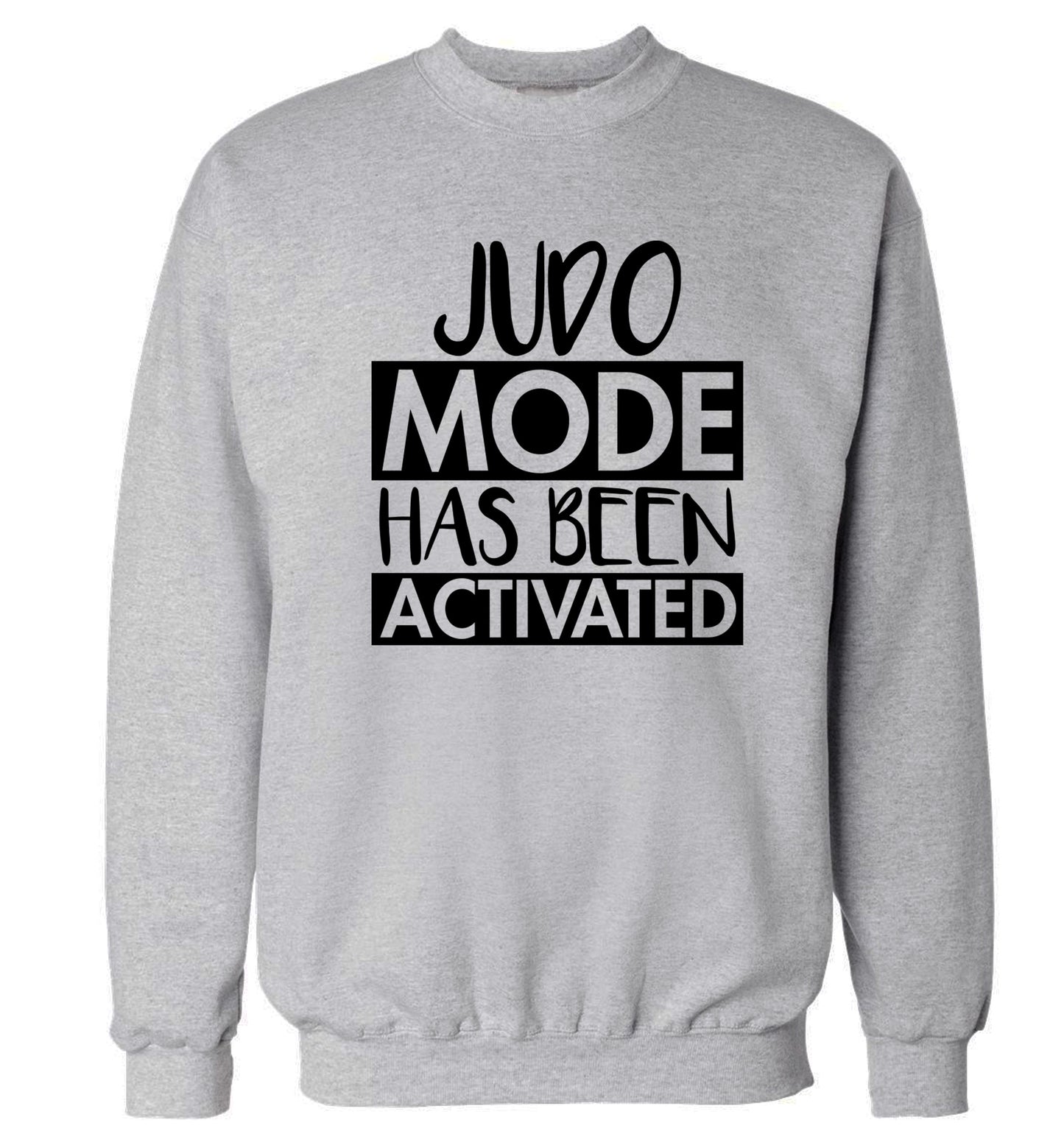 Judo mode activated Adult's unisex grey Sweater 2XL