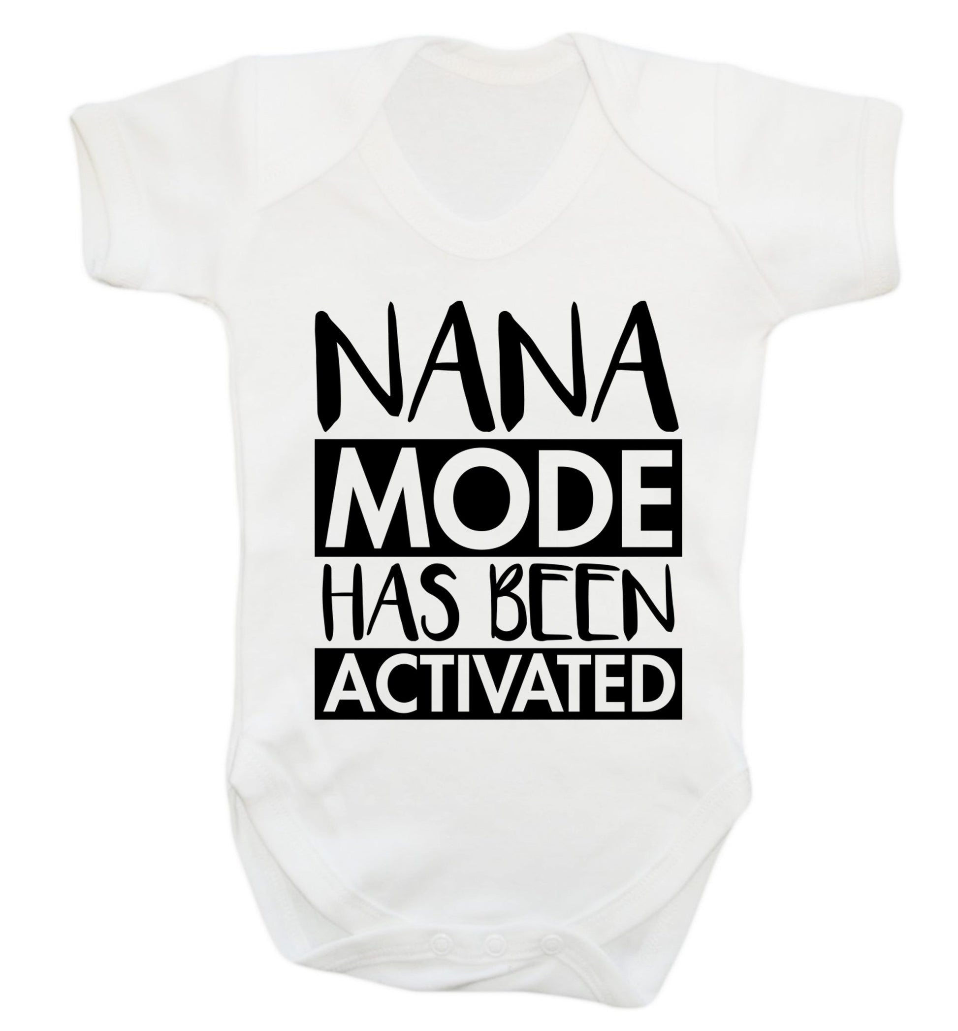 Nana mode activated Baby Vest white 18-24 months