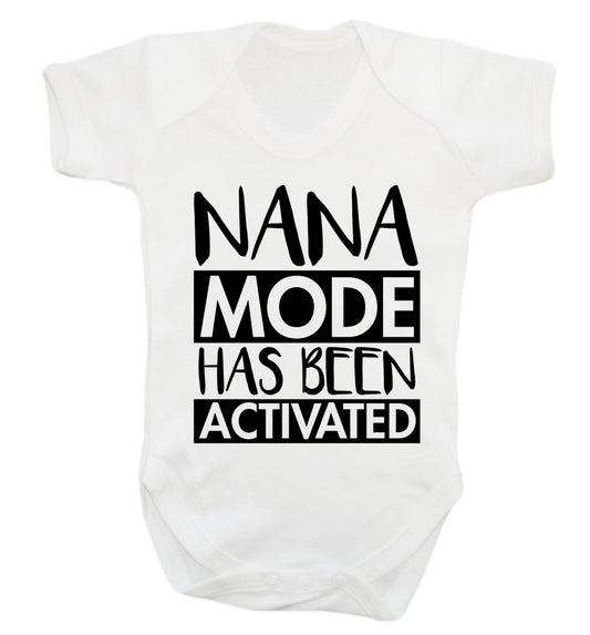 Nana mode activated Baby Vest white 18-24 months