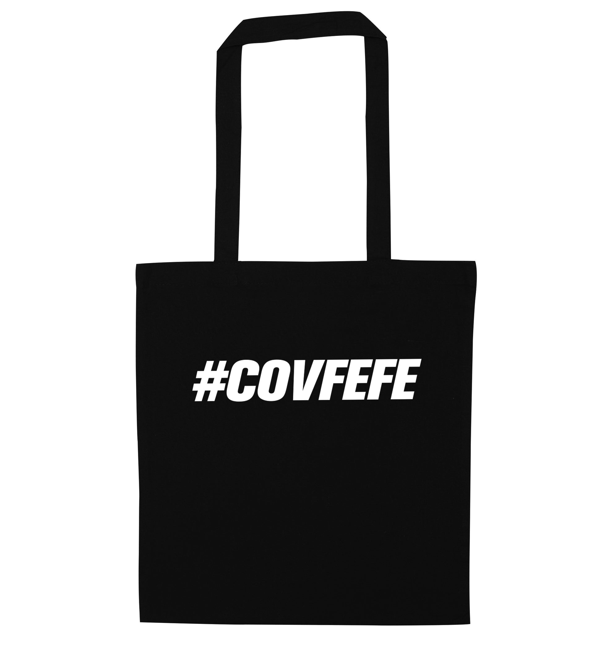 #covfefe black tote bag