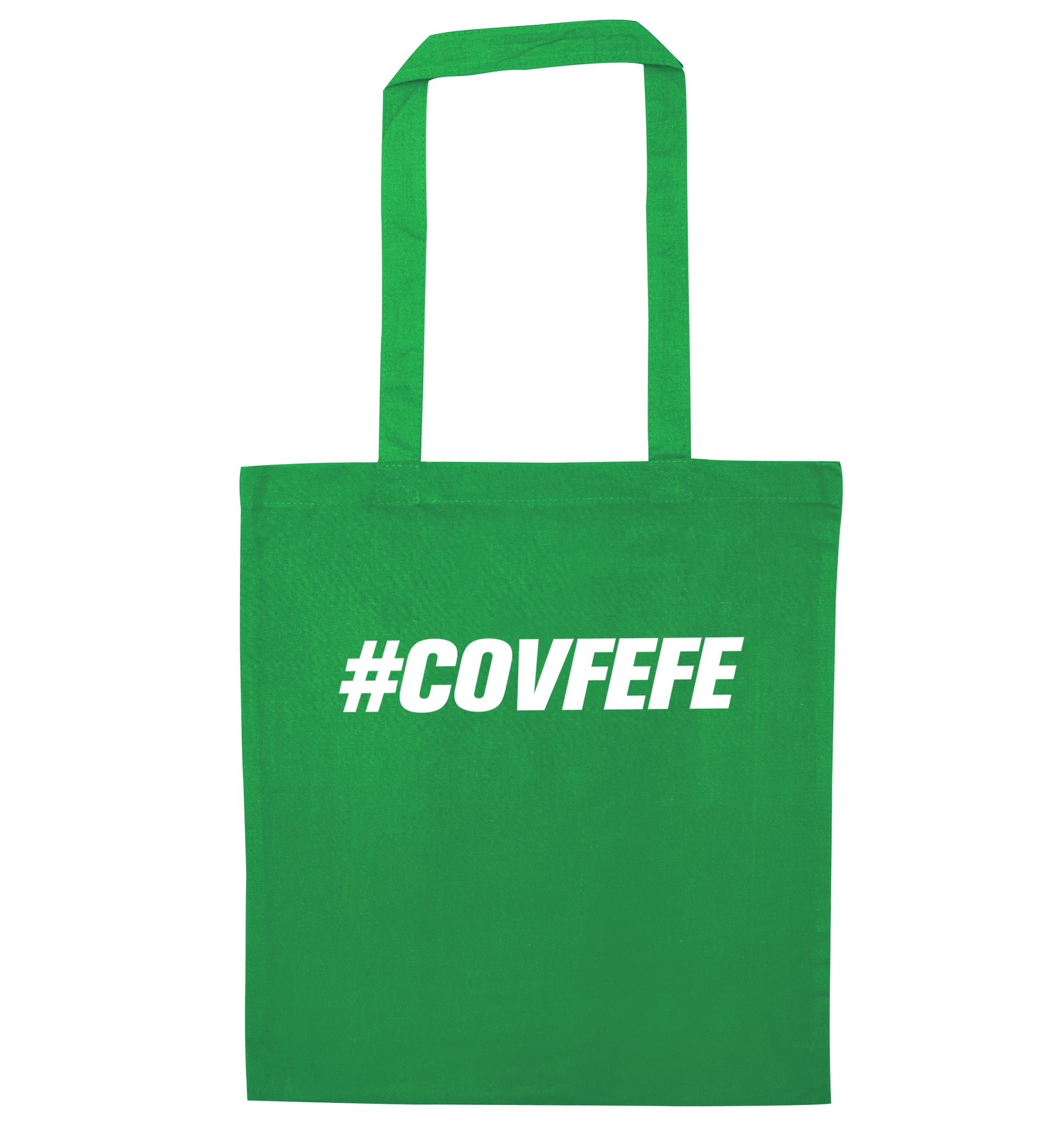 #covfefe green tote bag