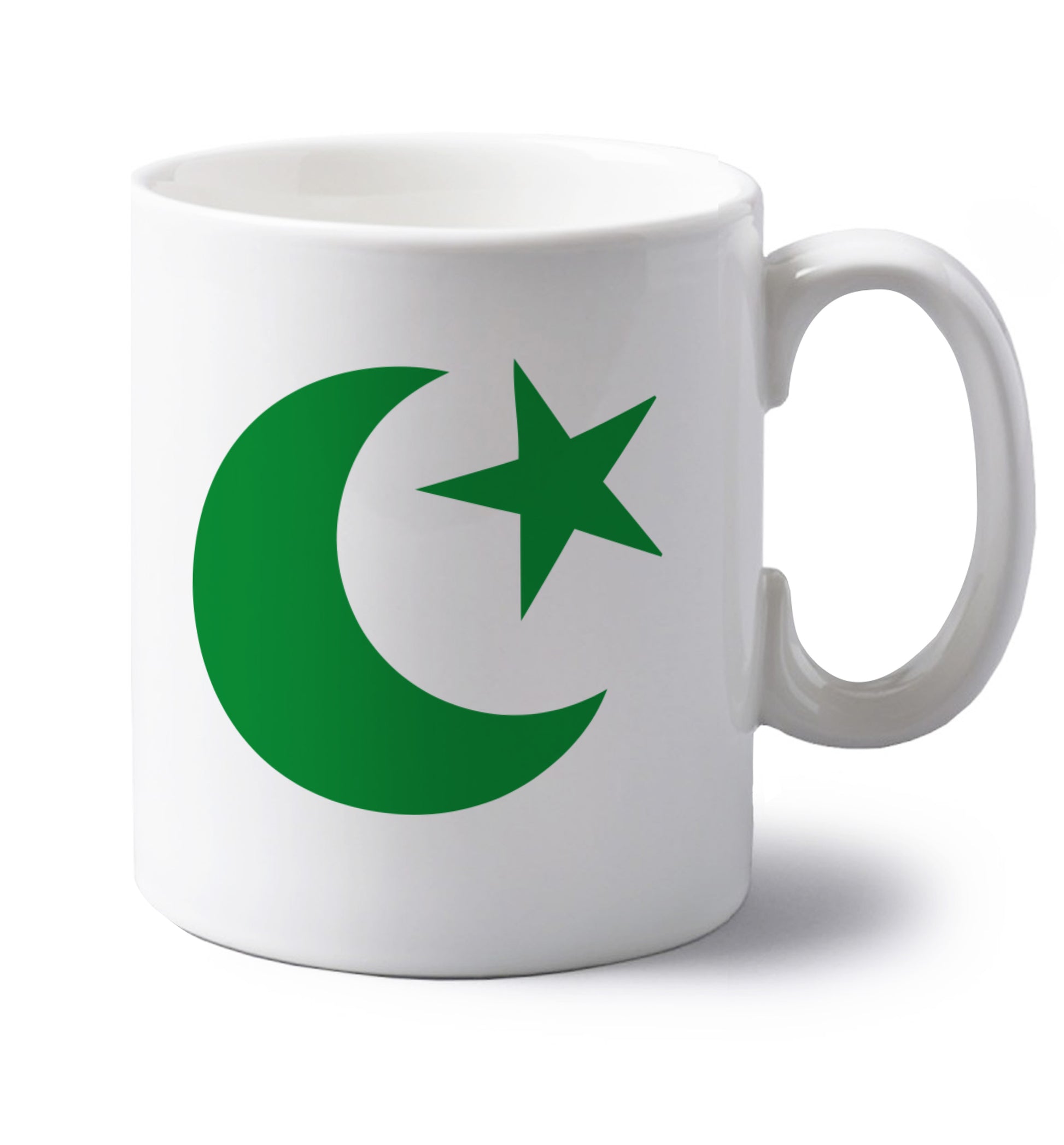 10 oz Favourite Type Pan Pancake ceramic mug right handed