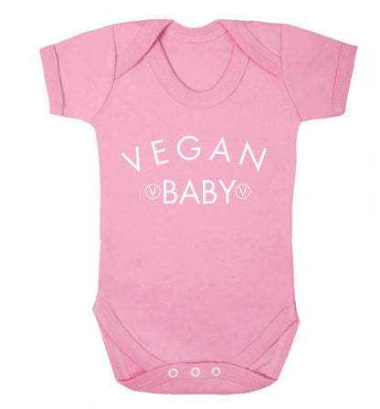 Vegan baby Baby Vest pale pink 18-24 months