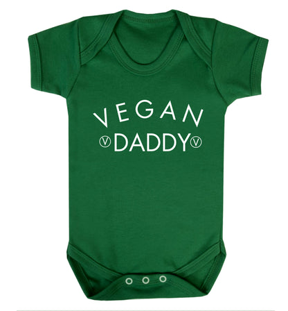 Vegan daddy Baby Vest green 18-24 months