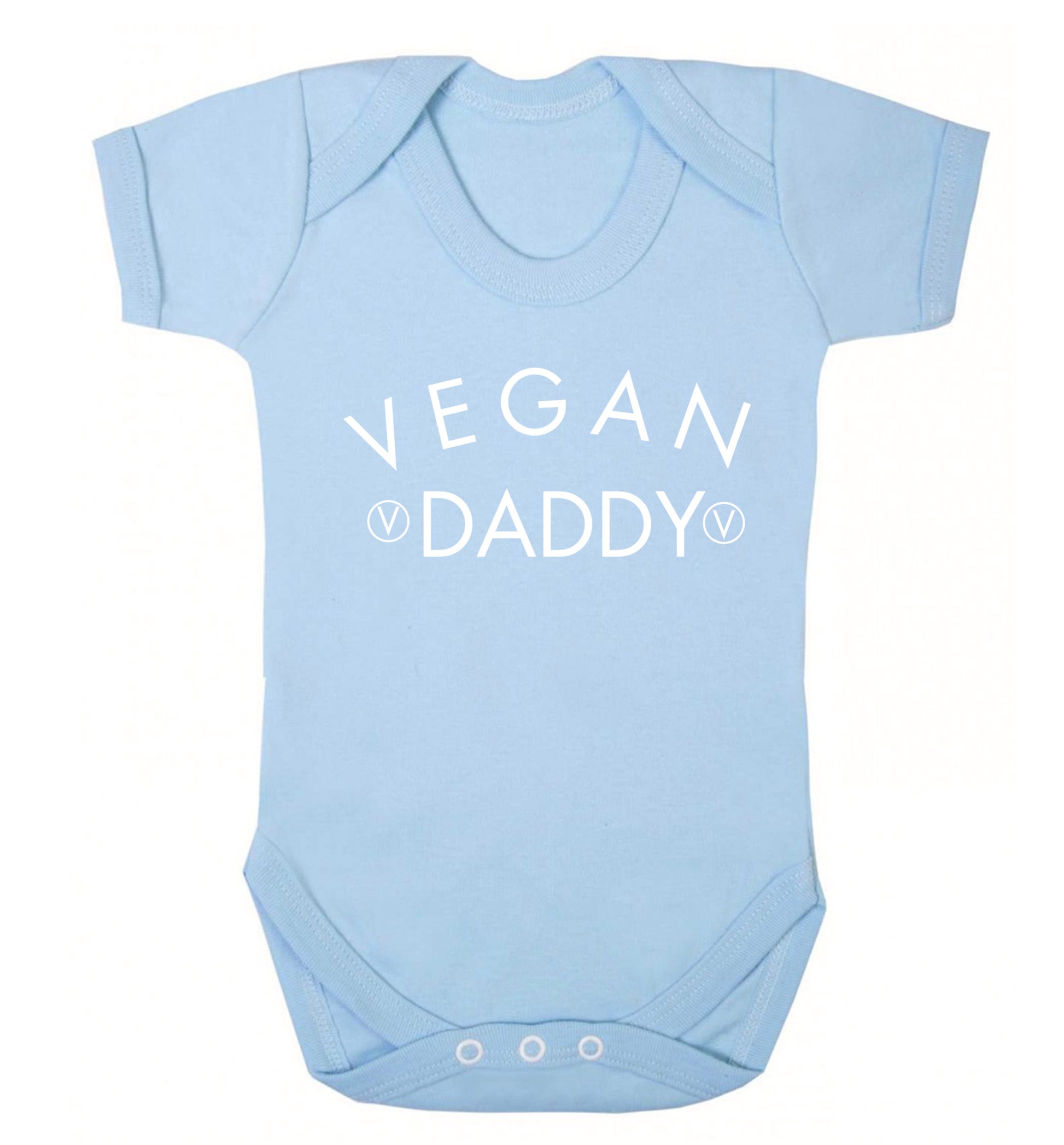 Vegan daddy Baby Vest pale blue 18-24 months