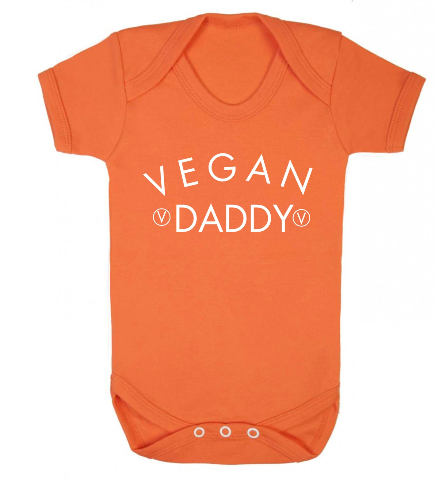 Vegan daddy Baby Vest orange 18-24 months