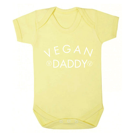 Vegan daddy Baby Vest pale yellow 18-24 months