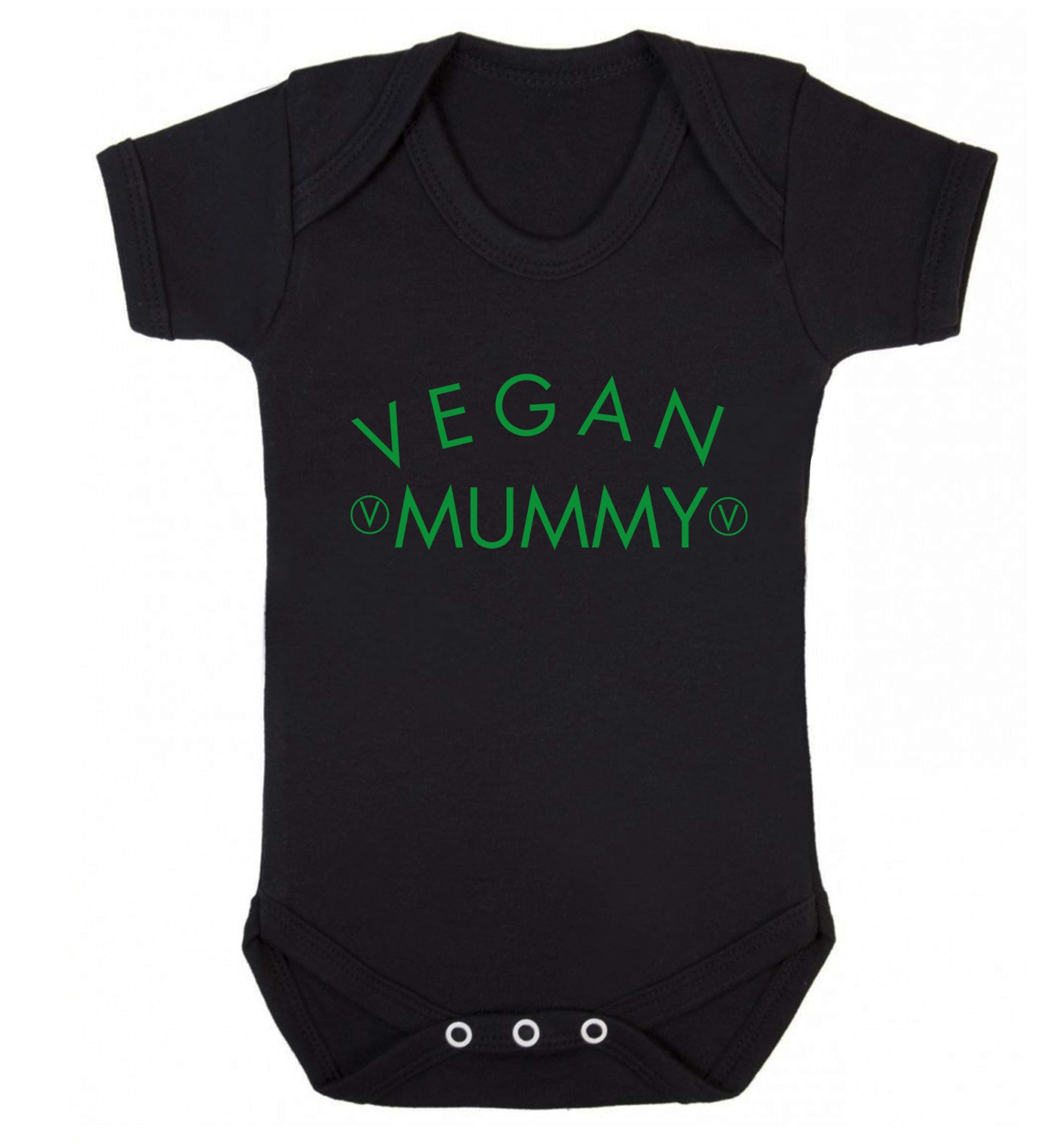 Vegan mummy Baby Vest black 18-24 months