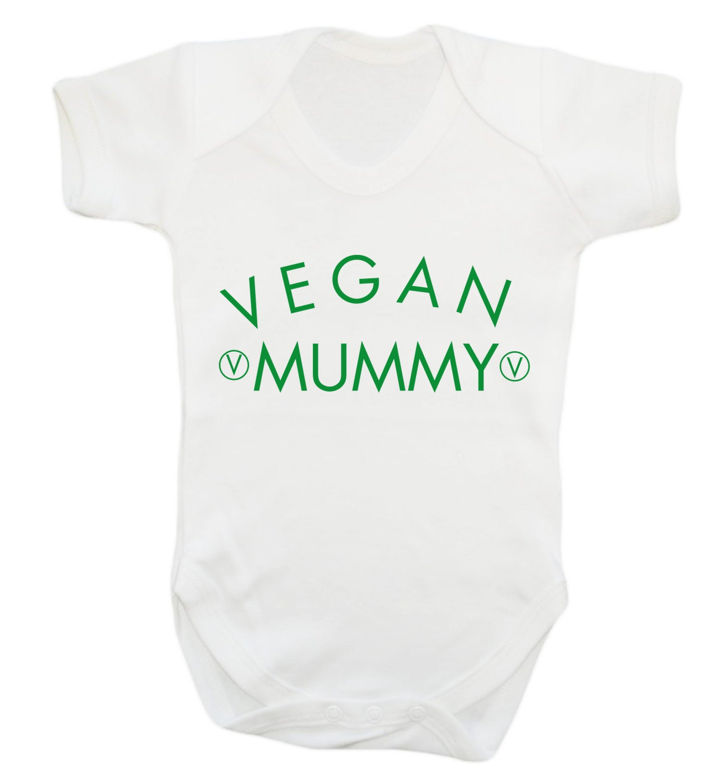 Vegan mummy Baby Vest white 18-24 months