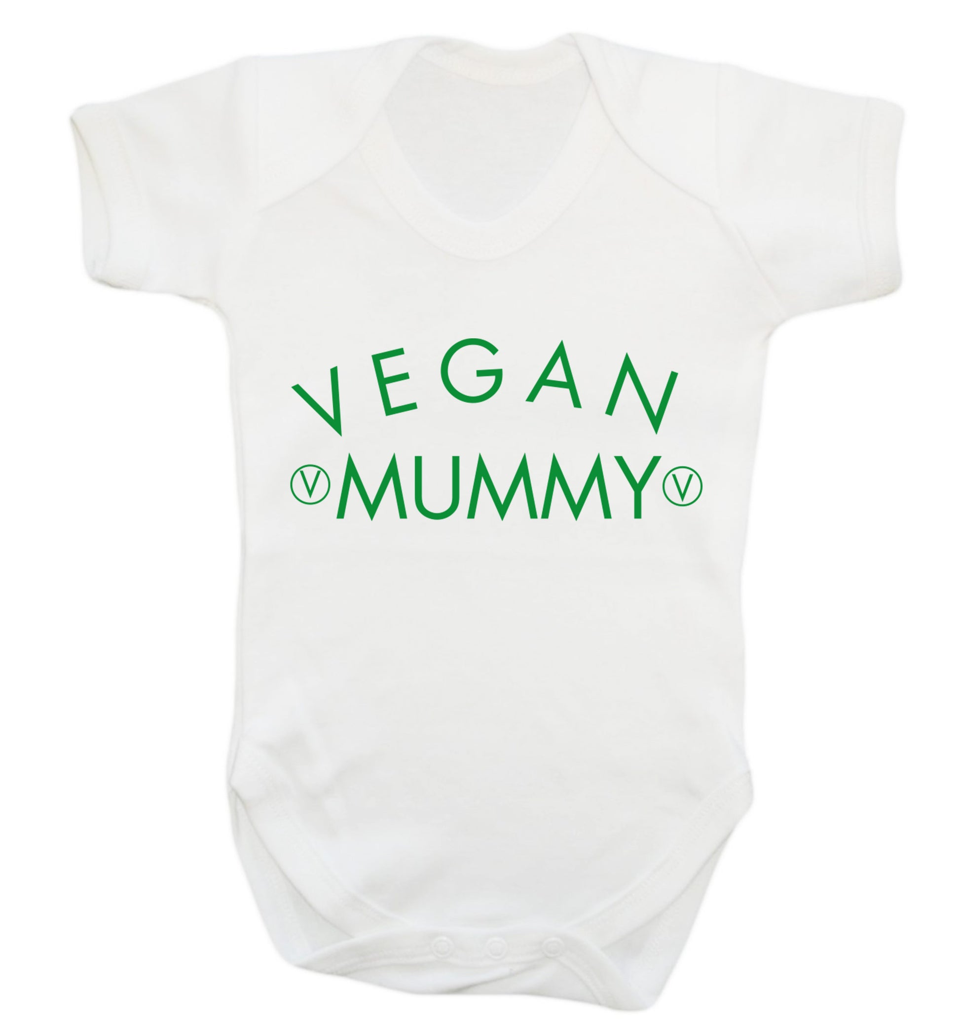 Vegan mummy Baby Vest white 18-24 months