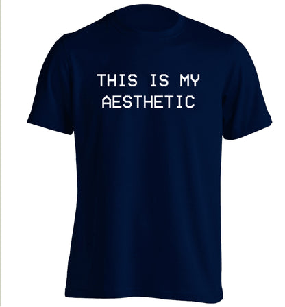 This is my aesthetic adults unisex navy Tshirt 2XL