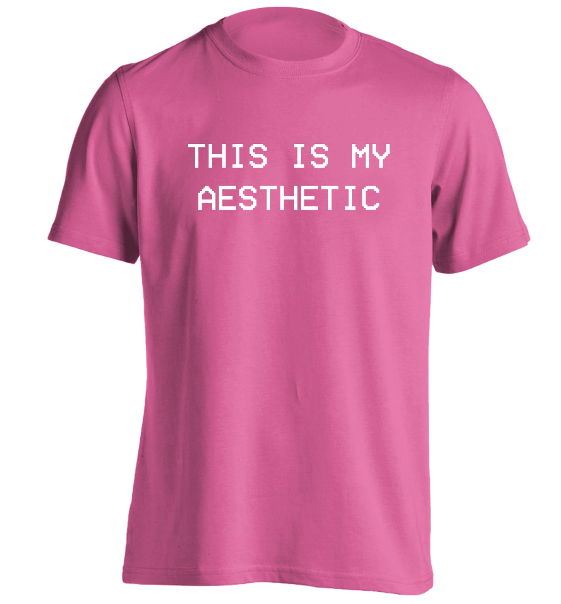 This is my aesthetic adults unisex pink Tshirt 2XL