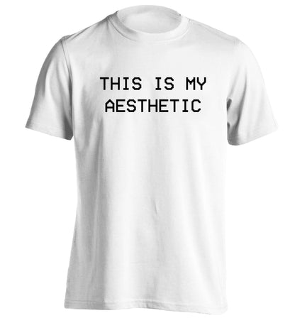 This is my aesthetic adults unisex white Tshirt 2XL