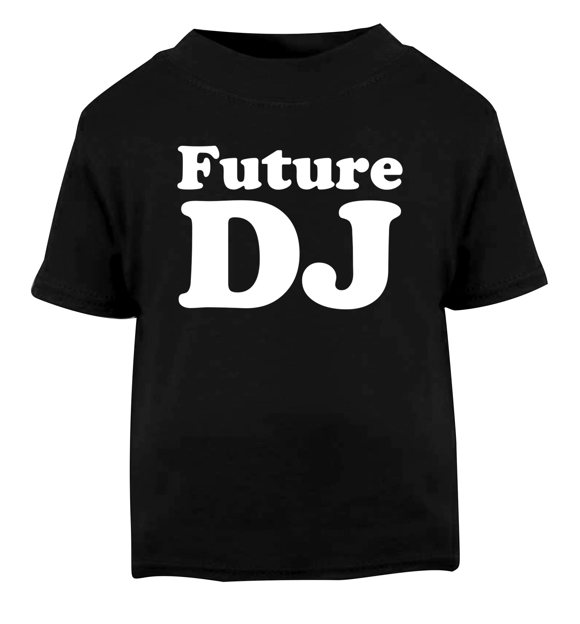 Future DJ Black Baby Toddler Tshirt 2 years