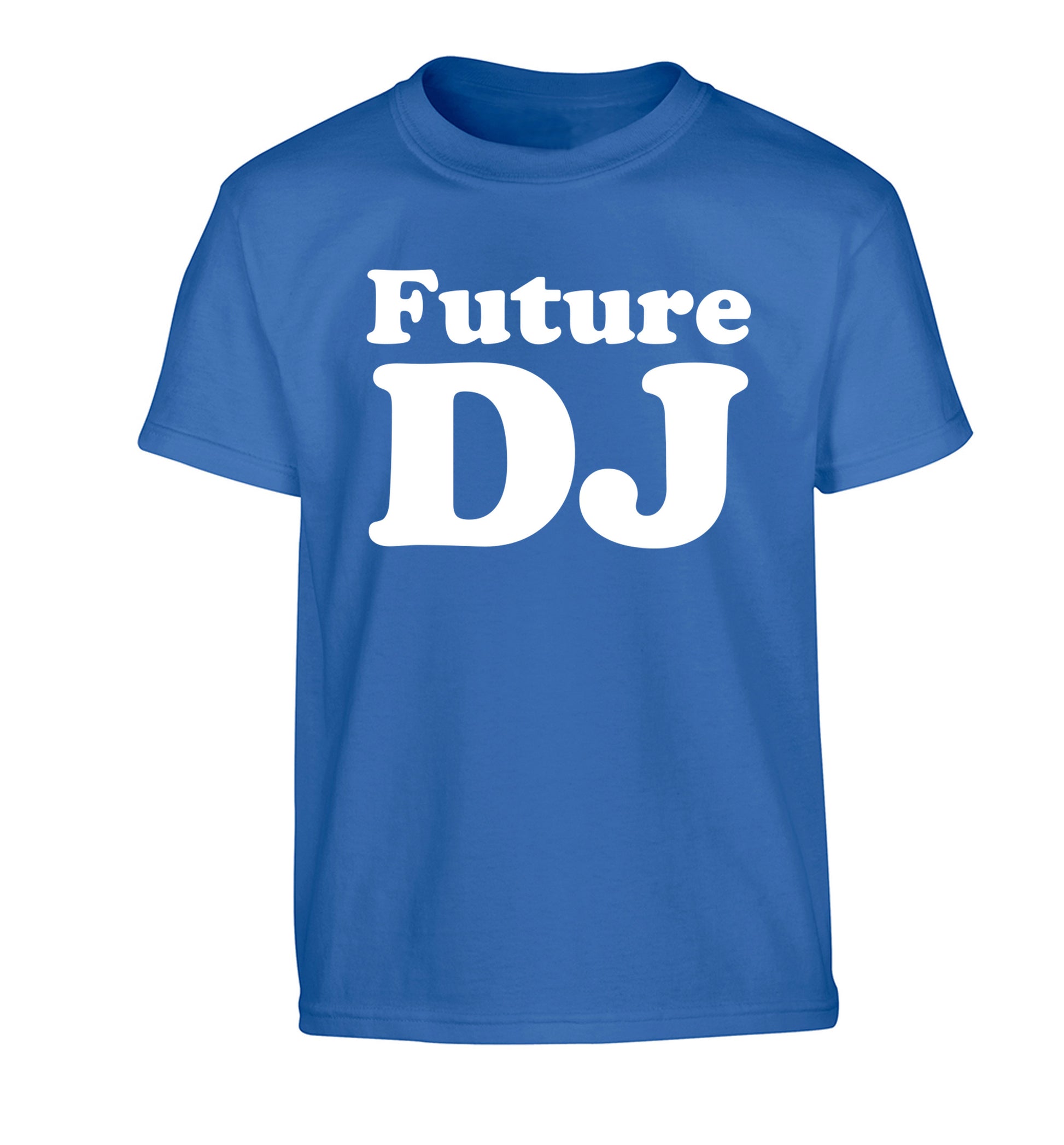 Future DJ Children's blue Tshirt 12-14 Years