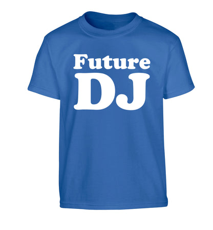 Future DJ Children's blue Tshirt 12-14 Years