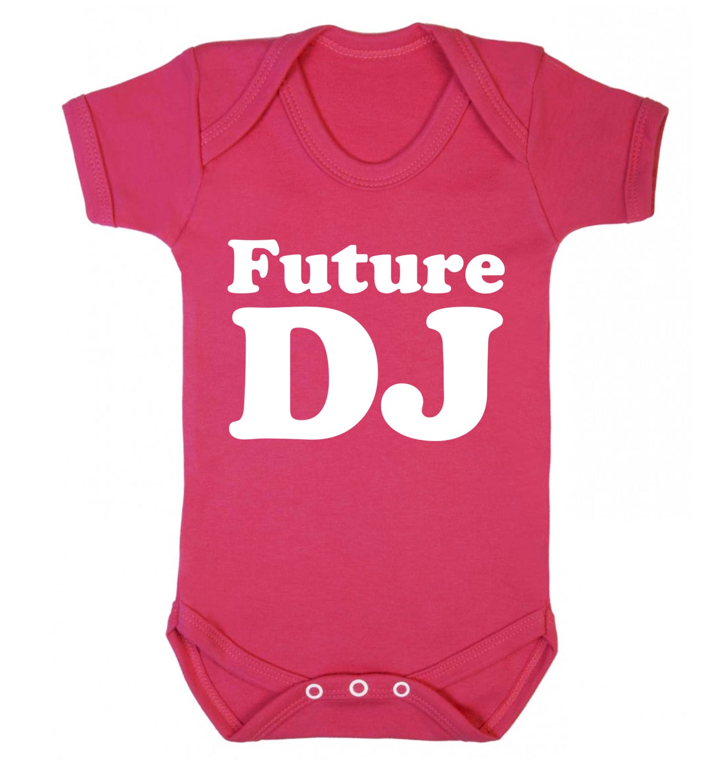 Future DJ Baby Vest dark pink 18-24 months