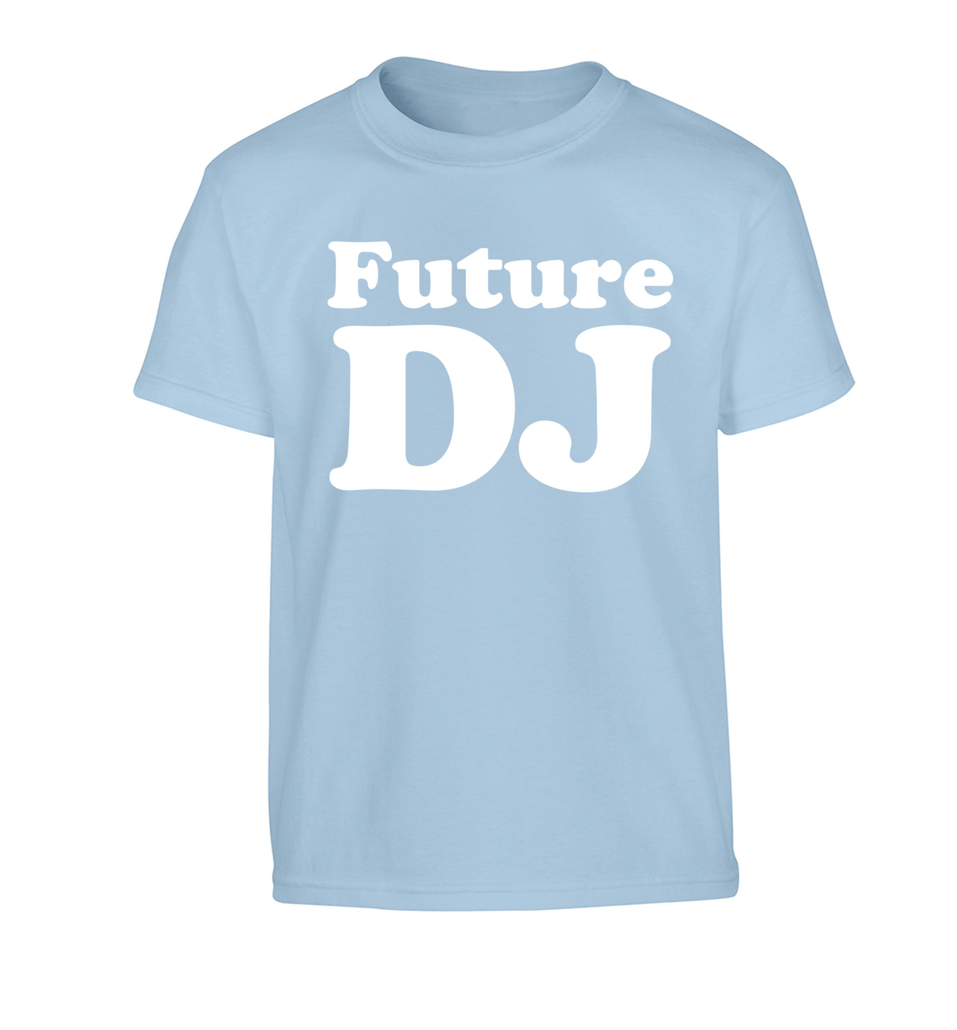 Future DJ Children's light blue Tshirt 12-14 Years