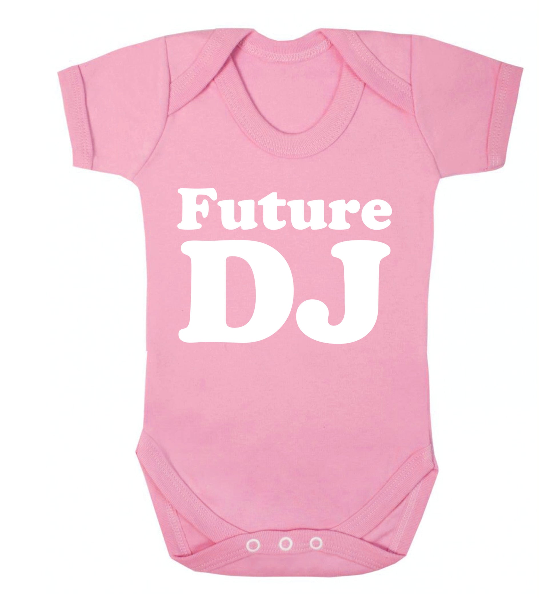 Future DJ Baby Vest pale pink 18-24 months
