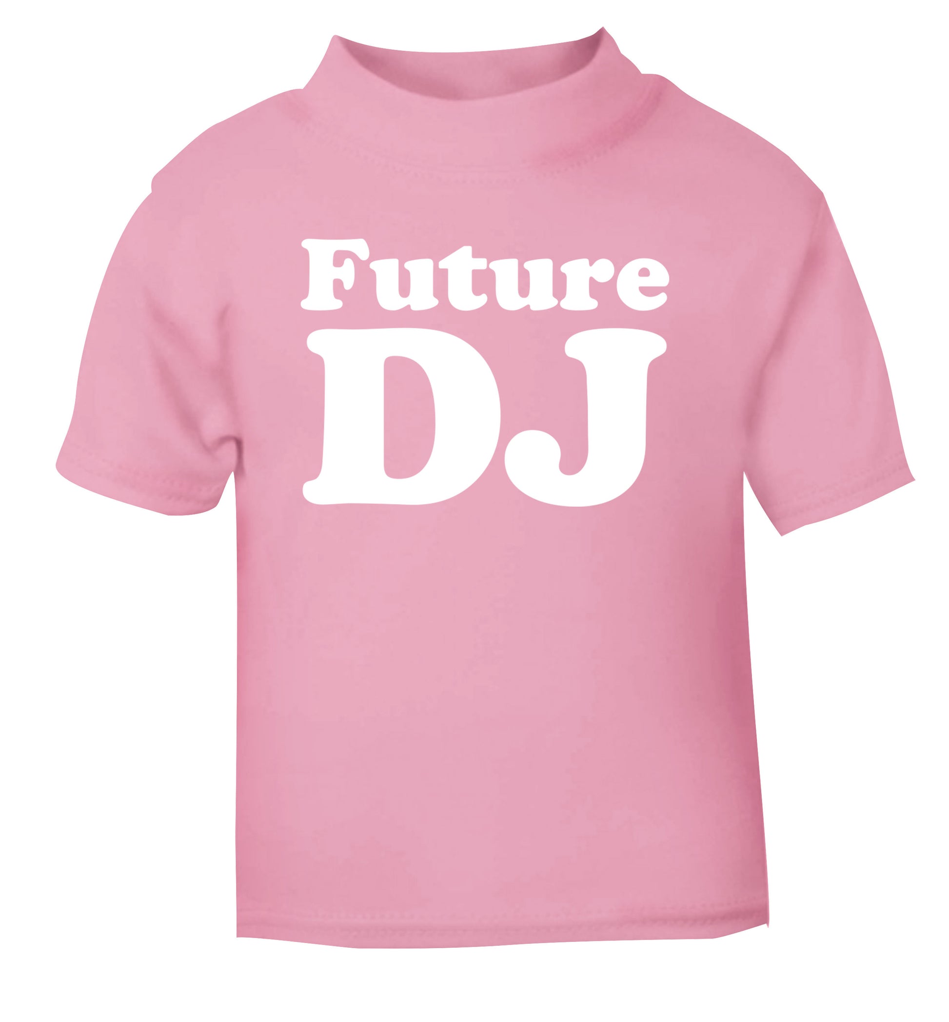 Future DJ light pink Baby Toddler Tshirt 2 Years