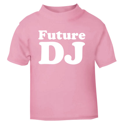 Future DJ light pink Baby Toddler Tshirt 2 Years