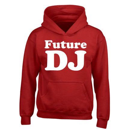 Future DJ children's red hoodie 12-14 Years