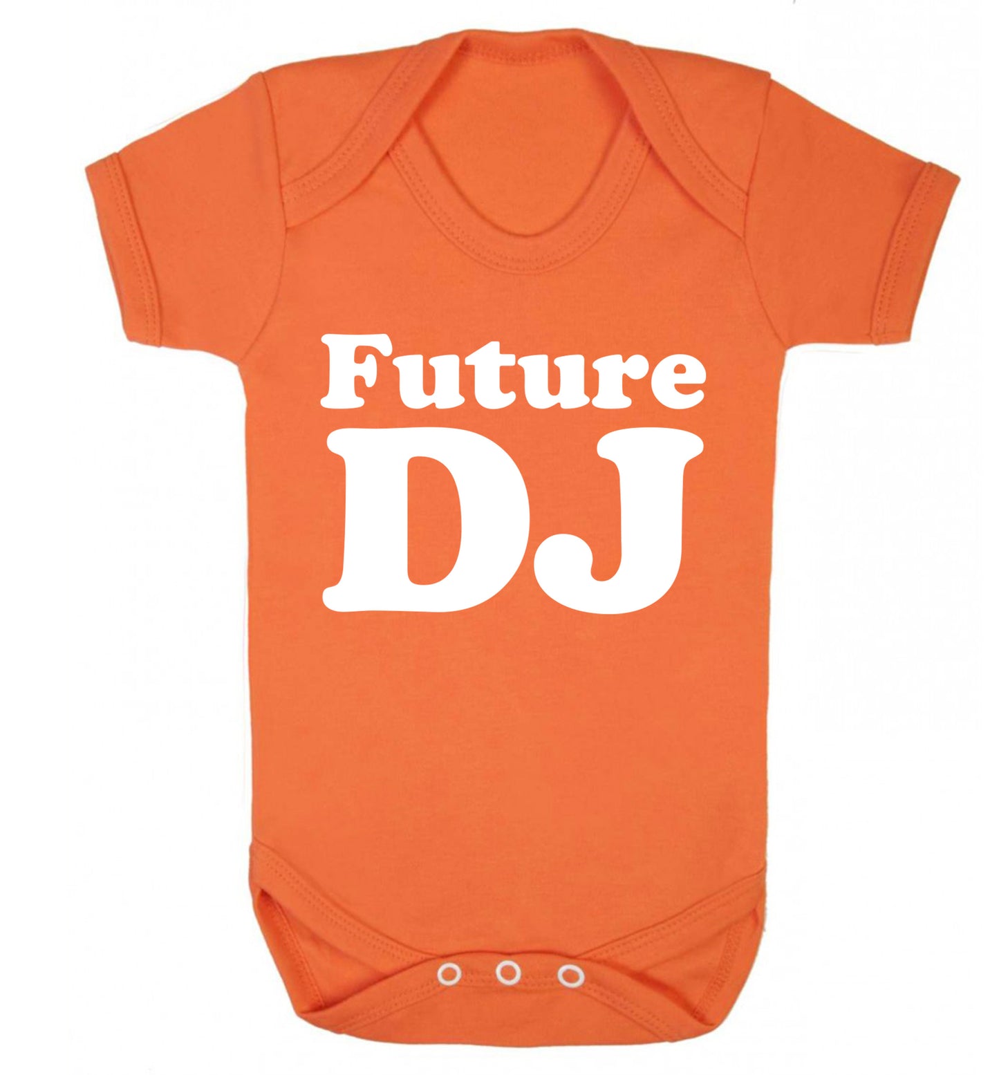 Future DJ Baby Vest orange 18-24 months