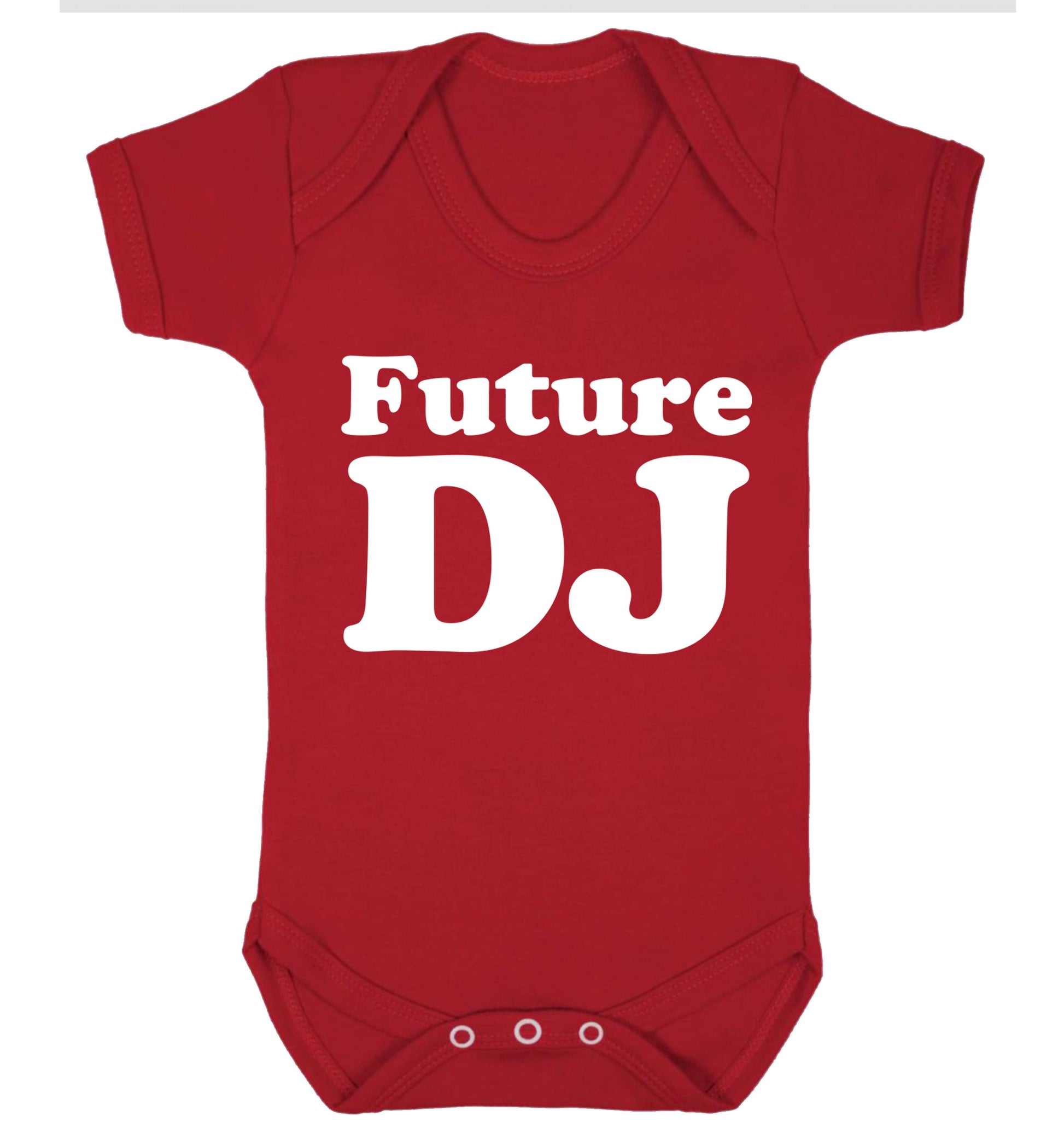 Future DJ Baby Vest red 18-24 months