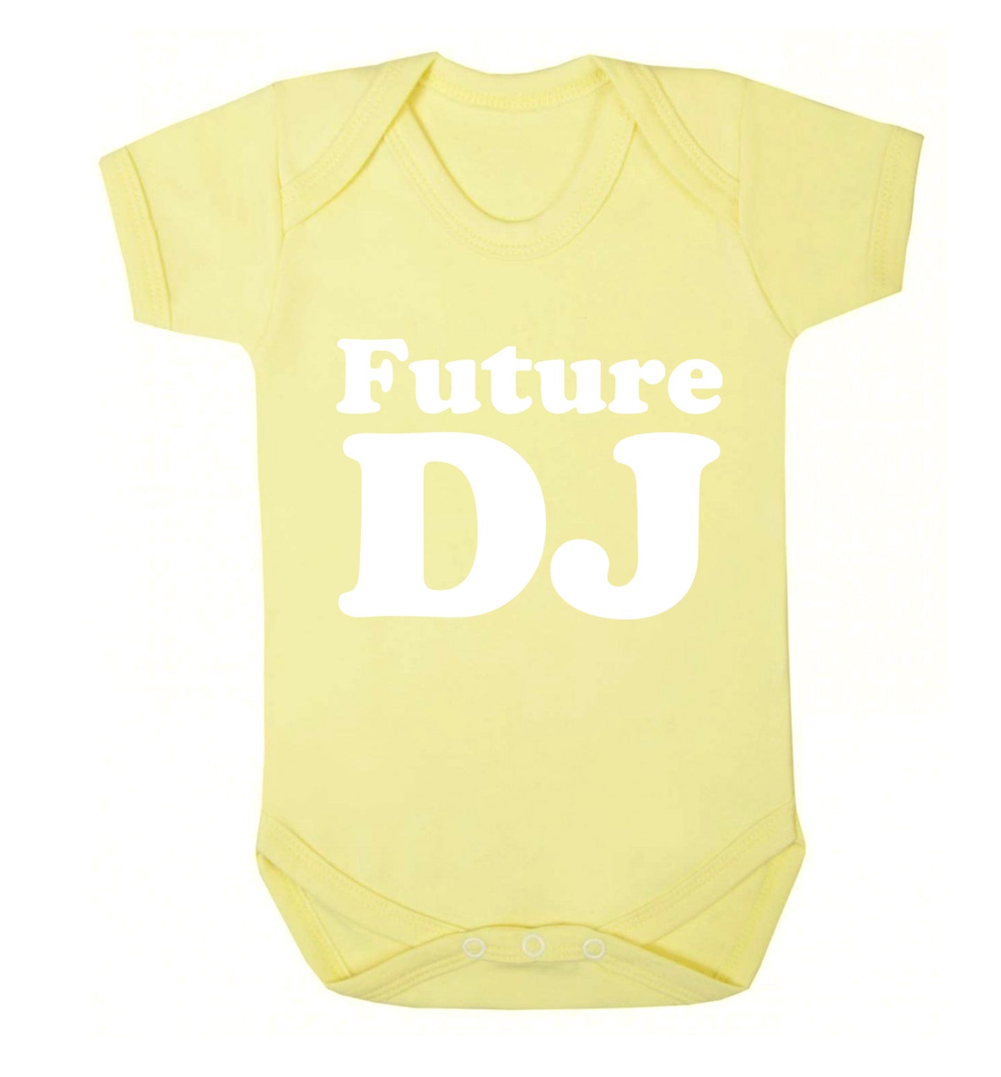 Future DJ Baby Vest pale yellow 18-24 months