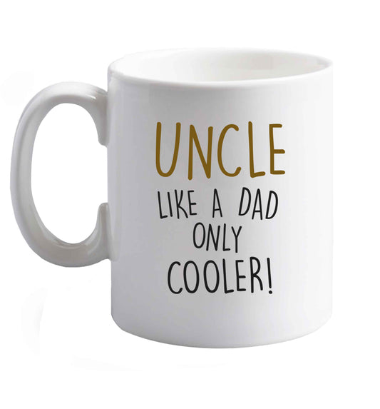 10 oz Favourite Type Pan Pancake ceramic mug right handed