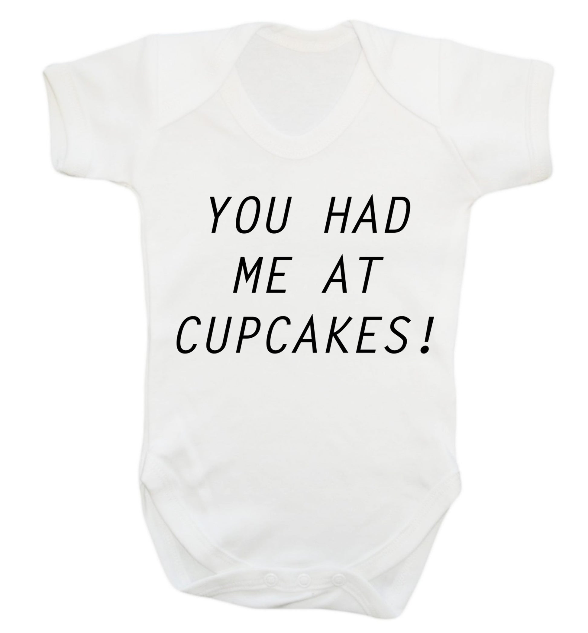 You had me at cupcakes Baby Vest white 18-24 months
