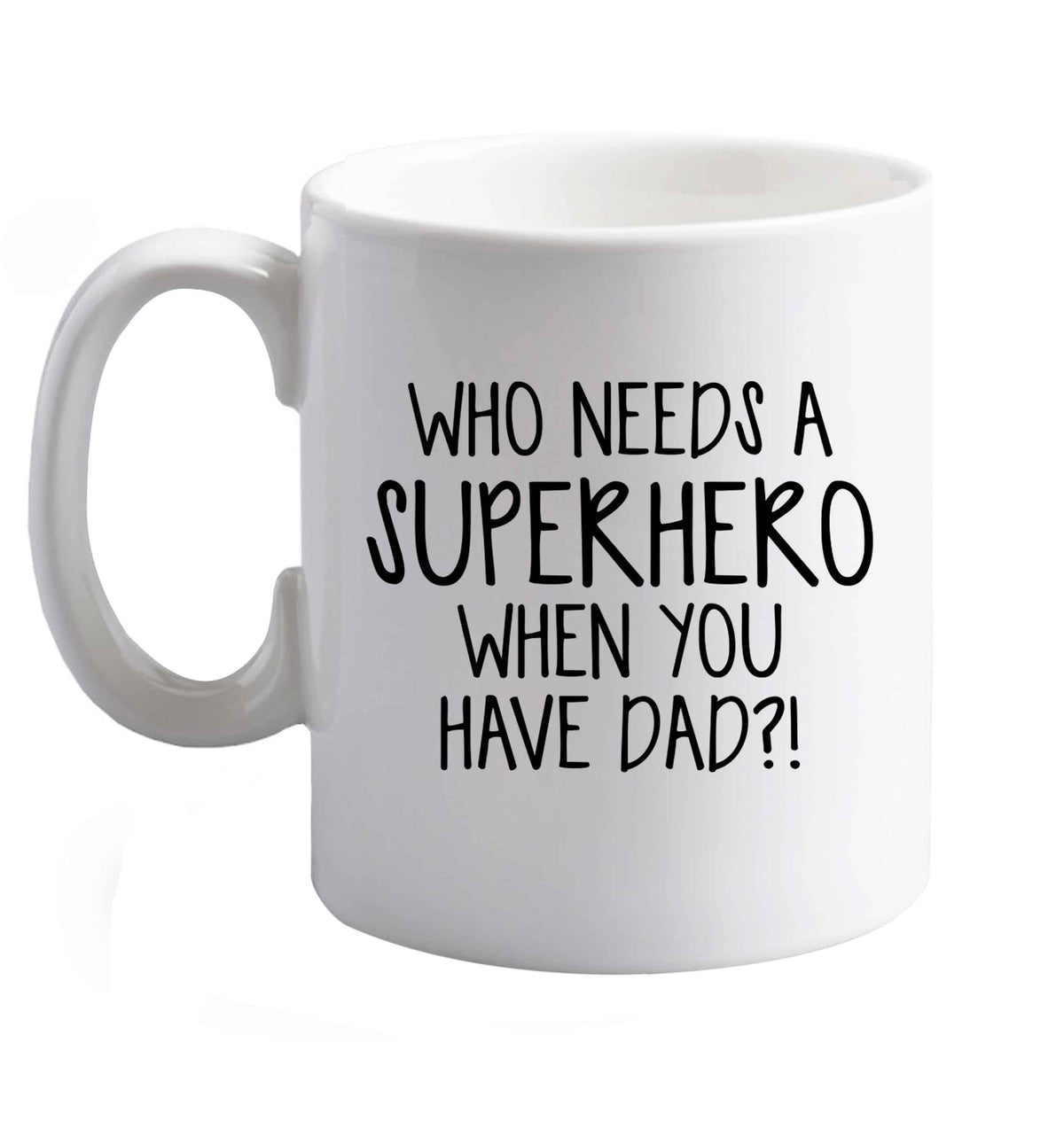 10 oz Favourite Type Pan Pancake ceramic mug right handed