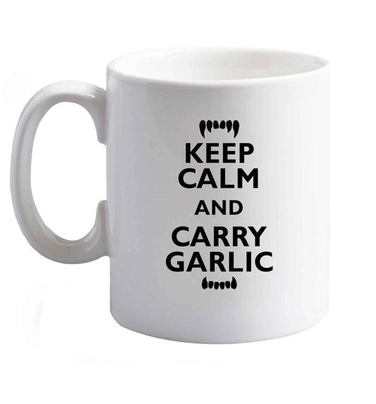 10 oz Favourite Type Pan Pancake ceramic mug right handed