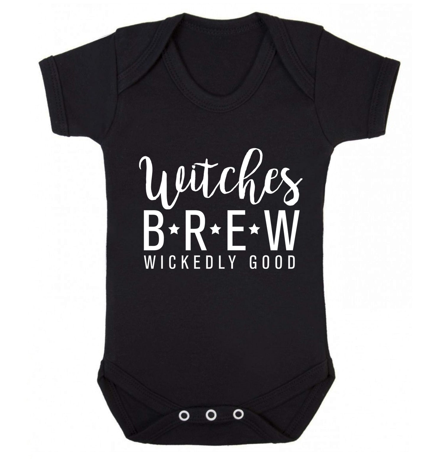 Witches Brew wickedly good Baby Vest black 18-24 months