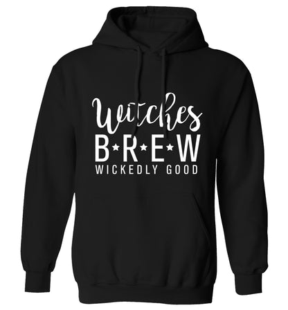Witches Brew adults unisex black hoodie 2XL