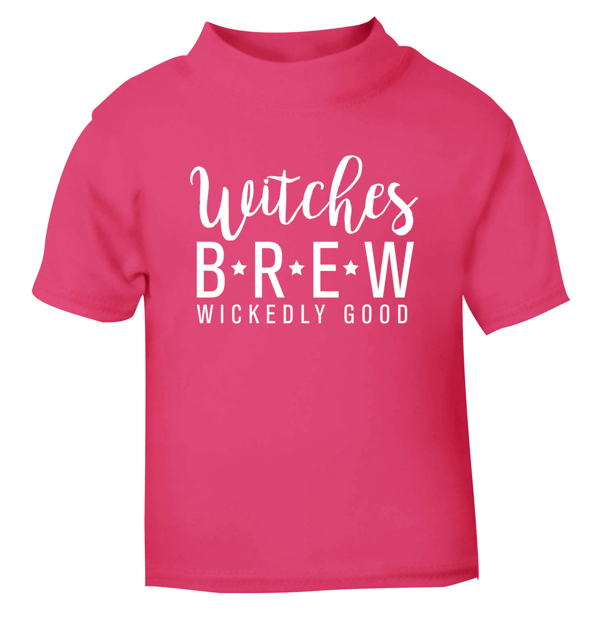 Witches Brew wickedly good pink Baby Toddler Tshirt 2 Years