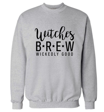 Witches Brew Adult's unisex grey Sweater 2XL