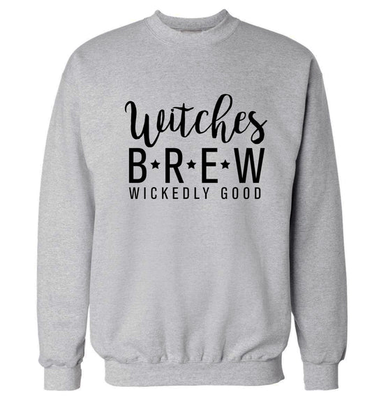 Witches Brew Adult's unisex grey Sweater 2XL