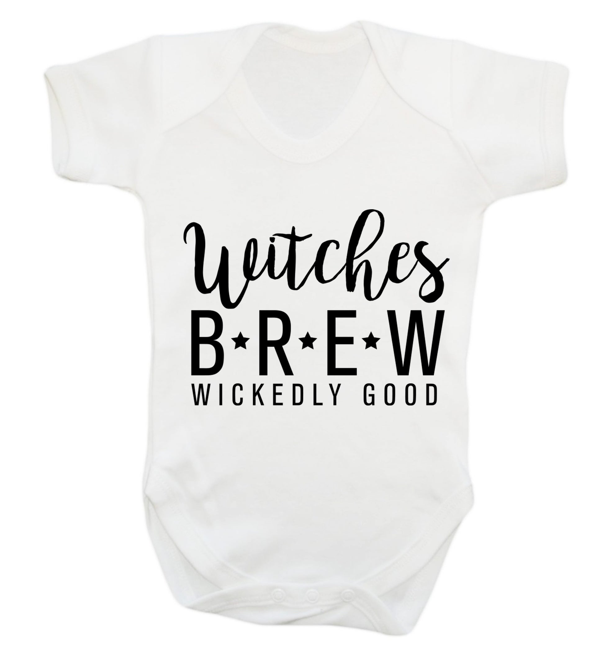 Witches Brew wickedly good Baby Vest white 18-24 months