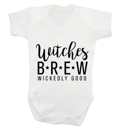 Witches Brew wickedly good Baby Vest white 18-24 months